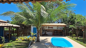 Outdoor pool - Recanto la Maison bleue (Maraú)