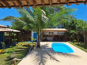 Outdoor pool - Recanto la Maison bleue (Maraú)