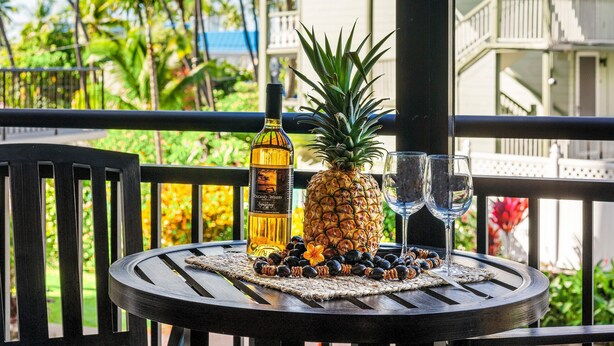 Appart'hôtel, 1 très grand lit (Kona Alii 208) | Restauration extérieure