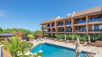 Apartamento, 1 cama de matrimonio grande con sofá cama (Kona Pacific C618 Top fl Seaview With) | Piscina