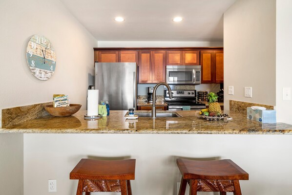 Appartamento, letti multipli (Banyan Tree 301: Oceanfront 2/2 Remod) | Cucina privata