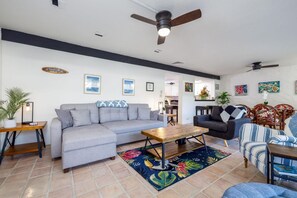 Condo, Multiple Beds (Casa De Emdeko 117) | Living area - Casa De Emdeko 117 (Kailua-Kona)