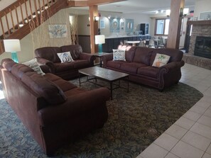 Sitzecke in der Lobby