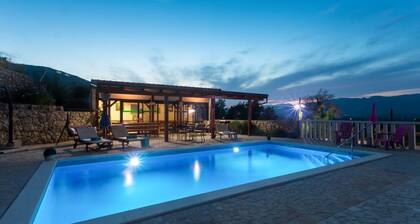 Villa Brkic with private pool and playground- ideal for families & friends