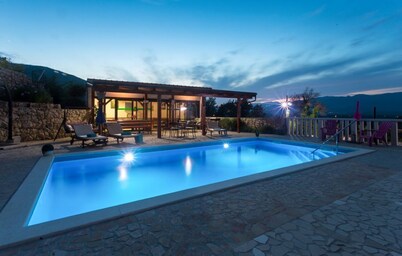 Villa Brkic with private pool and playground- ideal for families & friends