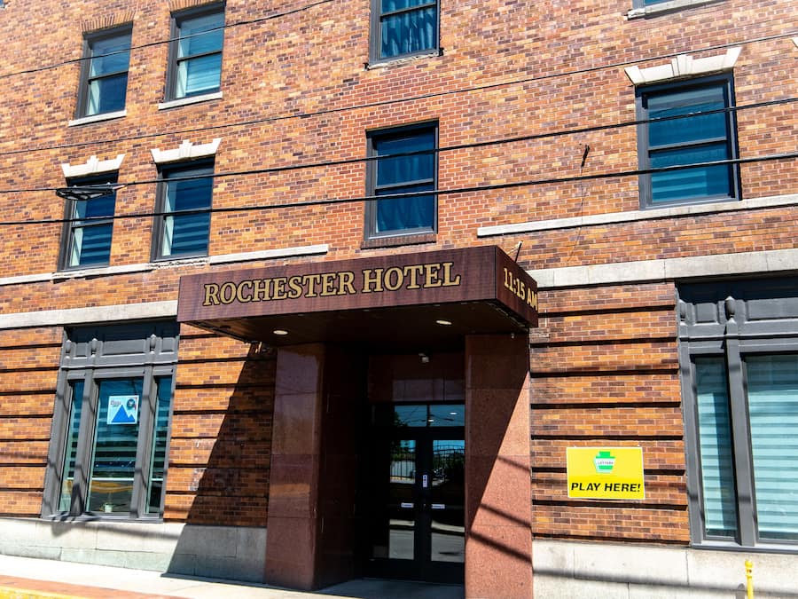 Entrada da propriedade