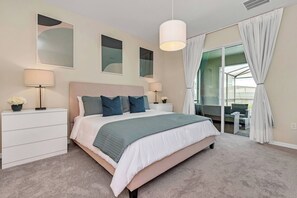 5 bedrooms, travel cot, WiFi, bed sheets