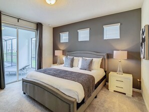 5 bedrooms, travel crib, WiFi, bed sheets