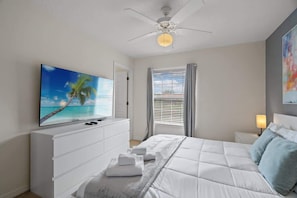 3 bedrooms, iron/ironing board, travel crib, WiFi