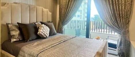 1 soverom, strykejern/-brett, wi-fi (inkludert) og sengetøy