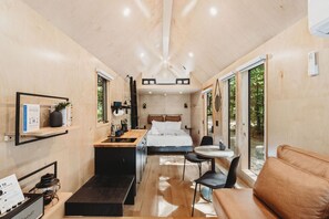 1 makuuhuone, vuodevaatteet