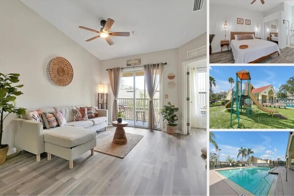 A heated pool - Remodeled Retreat: Tranquil Resort Oasis Near Theme Parks (Kissimmee)