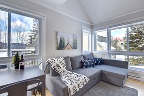 Télévision, cheminée