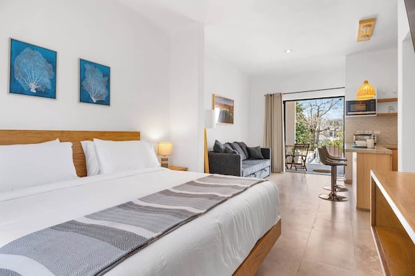 Strykejern/-brett, reiseseng for barn, wi-fi og sengetøy