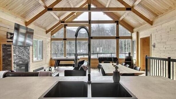 Unclassified image, 1 of 20, button - Chalet l'Amical Scandinave avec Spa by Alchalet (Saint-Philemon)