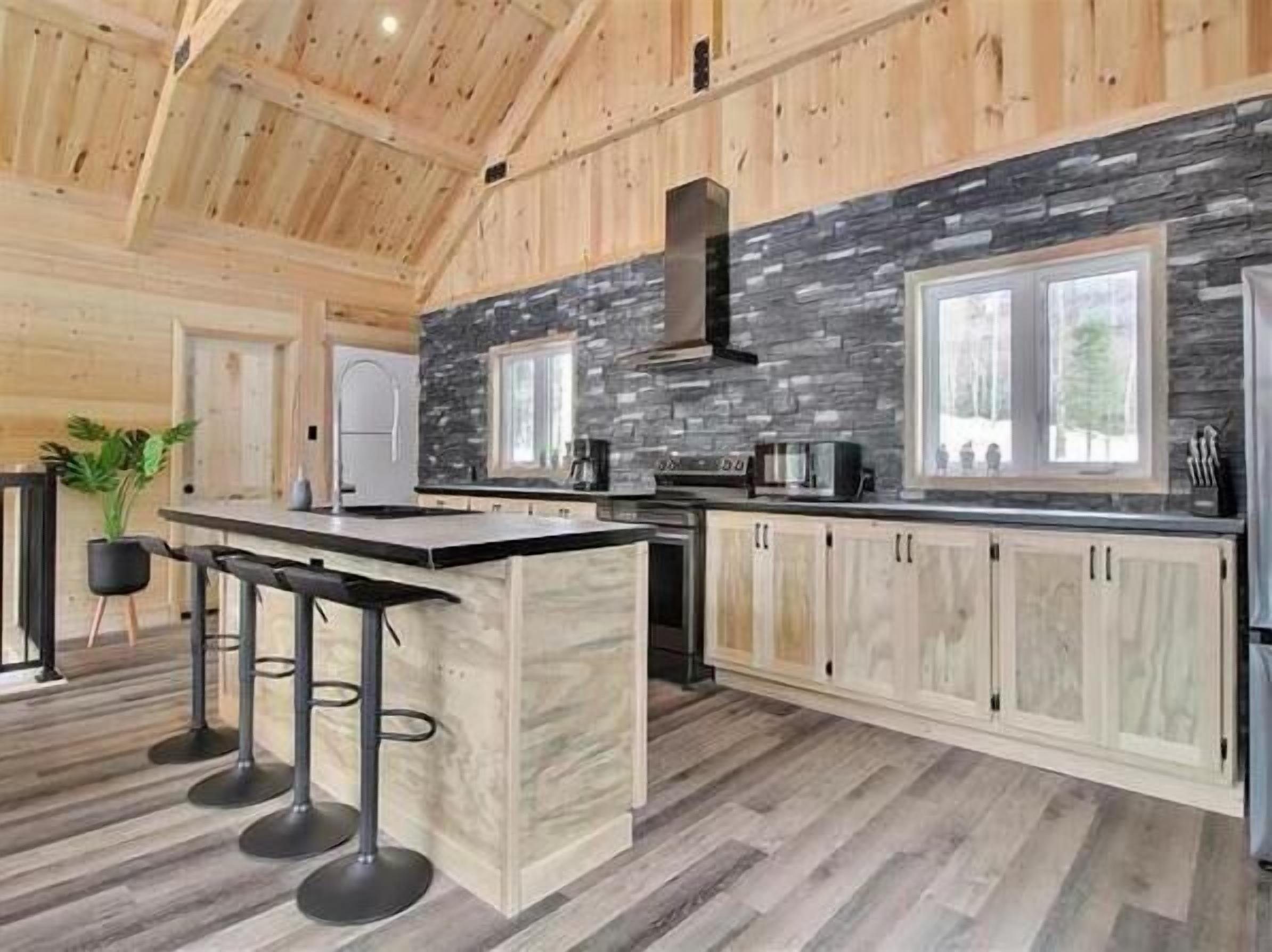 Kühlschrank, Mikrowelle, Herdplatte, Geschirrspüler