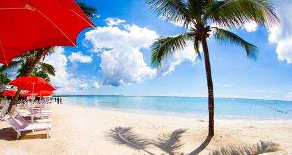 BOCA CHICA - nice PENTHOUSE ONE MINUTE WALK FROM THE SEA WITH VIEW