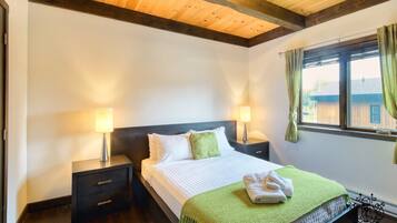 4 bedrooms, iron/ironing board, travel crib, WiFi