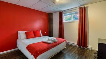 4 soverom, strykejern/-brett, reiseseng for barn og wi-fi