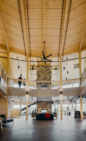 Reception. Métis Crossing