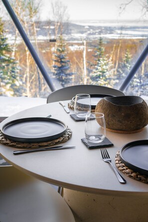 In-room dining - Nørdika Charlevoix (Baie-St-Paul)