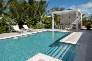 Opvarmet pool
