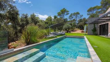 Una piscina climatizada
