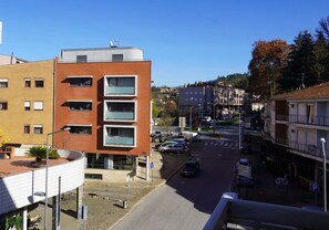 Blick von der Unterkunft