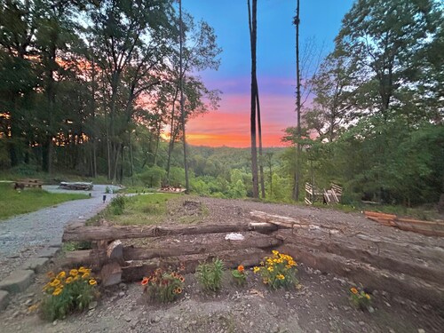 Scenic Mountain view cabin,Fireplace, Kayaks, Lake Access ,Grill,Eureka Springs