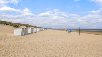 Vlak bij het strand