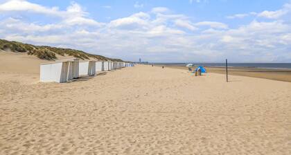 Beach front apartment in De Haan with WiFi