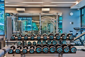 Apartamento, 1 quarto, acessível, sacada | Sala de fitness