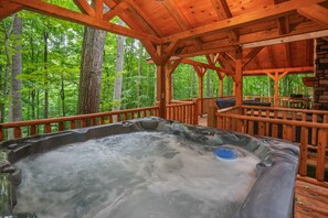 Bain à remous extérieur