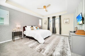 8 bedrooms, iron/ironing board, travel crib, free WiFi