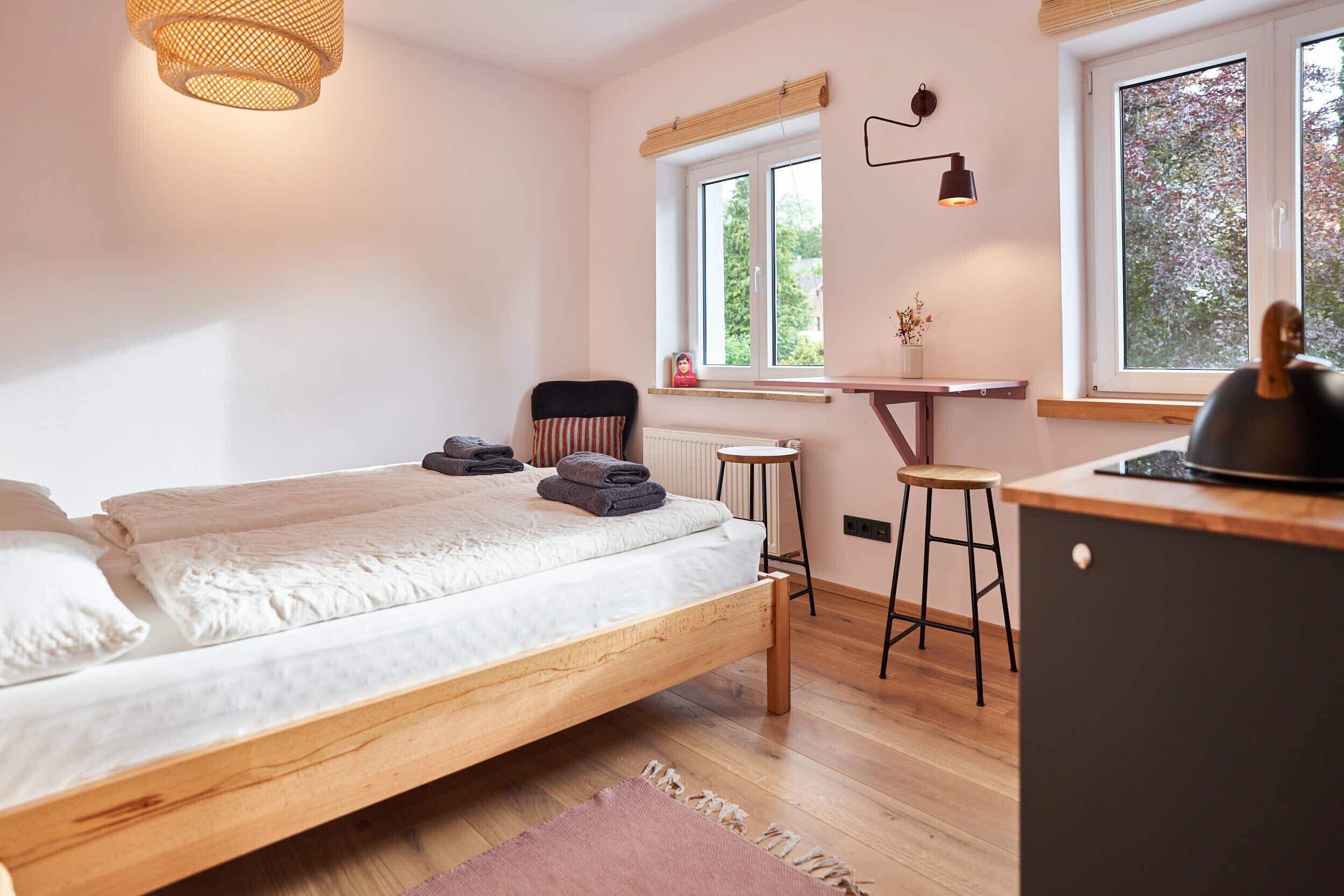 1 soverom, wi-fi (inkludert) og sengetøy