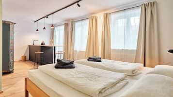 2 Schlafzimmer, kostenloses WLAN, Bettwäsche