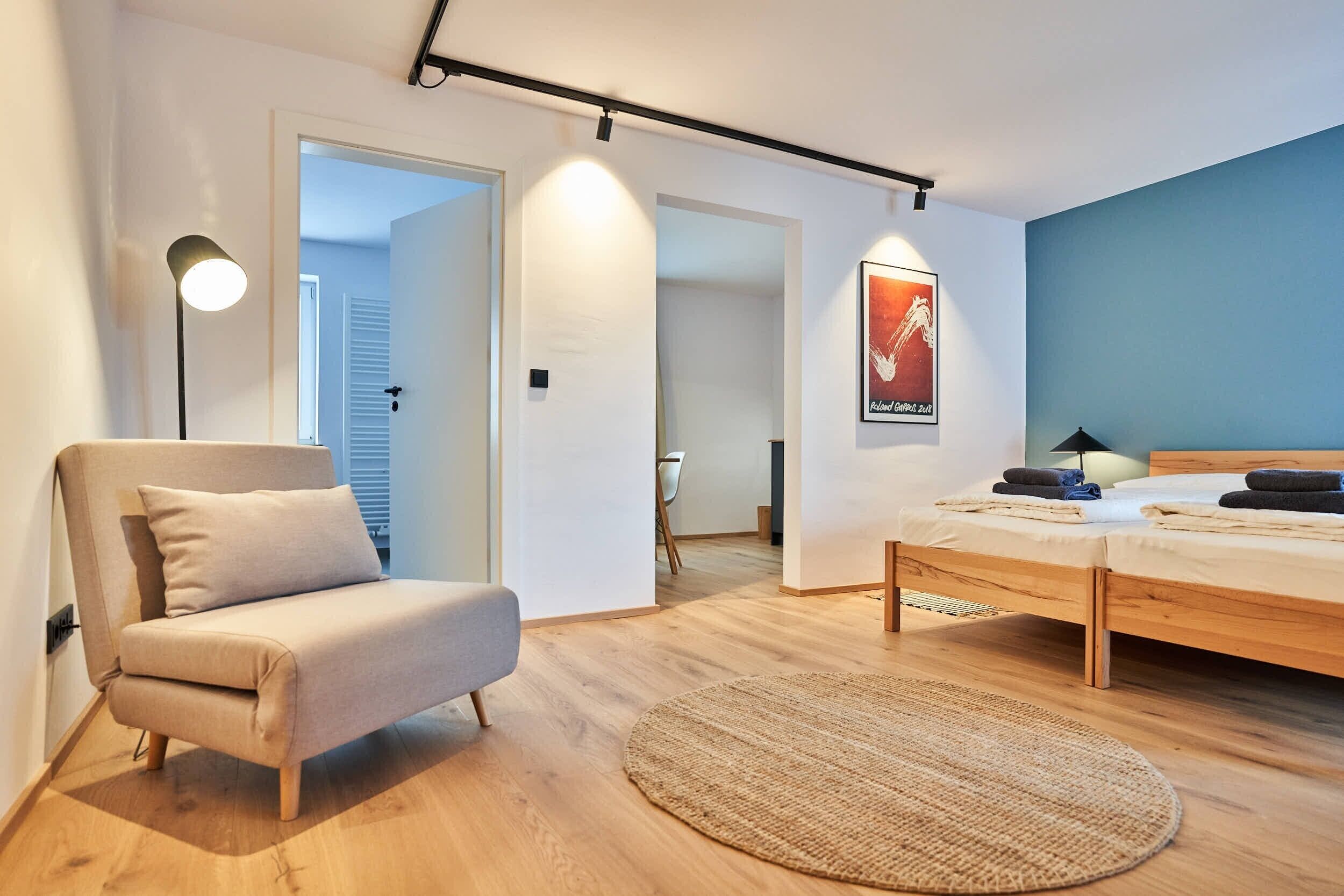 1 Schlafzimmer, kostenloses WLAN, Bettwäsche