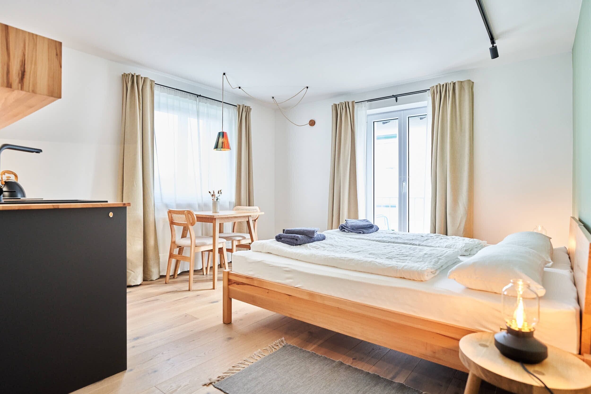 1 Schlafzimmer, kostenloses WLAN, Bettwäsche