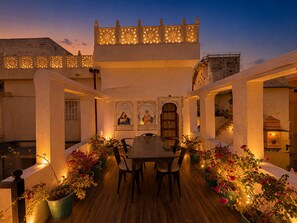 Dining - Amoraya — A Lake View Heritage Haveli (Old City Udaipur) (Udaipur)