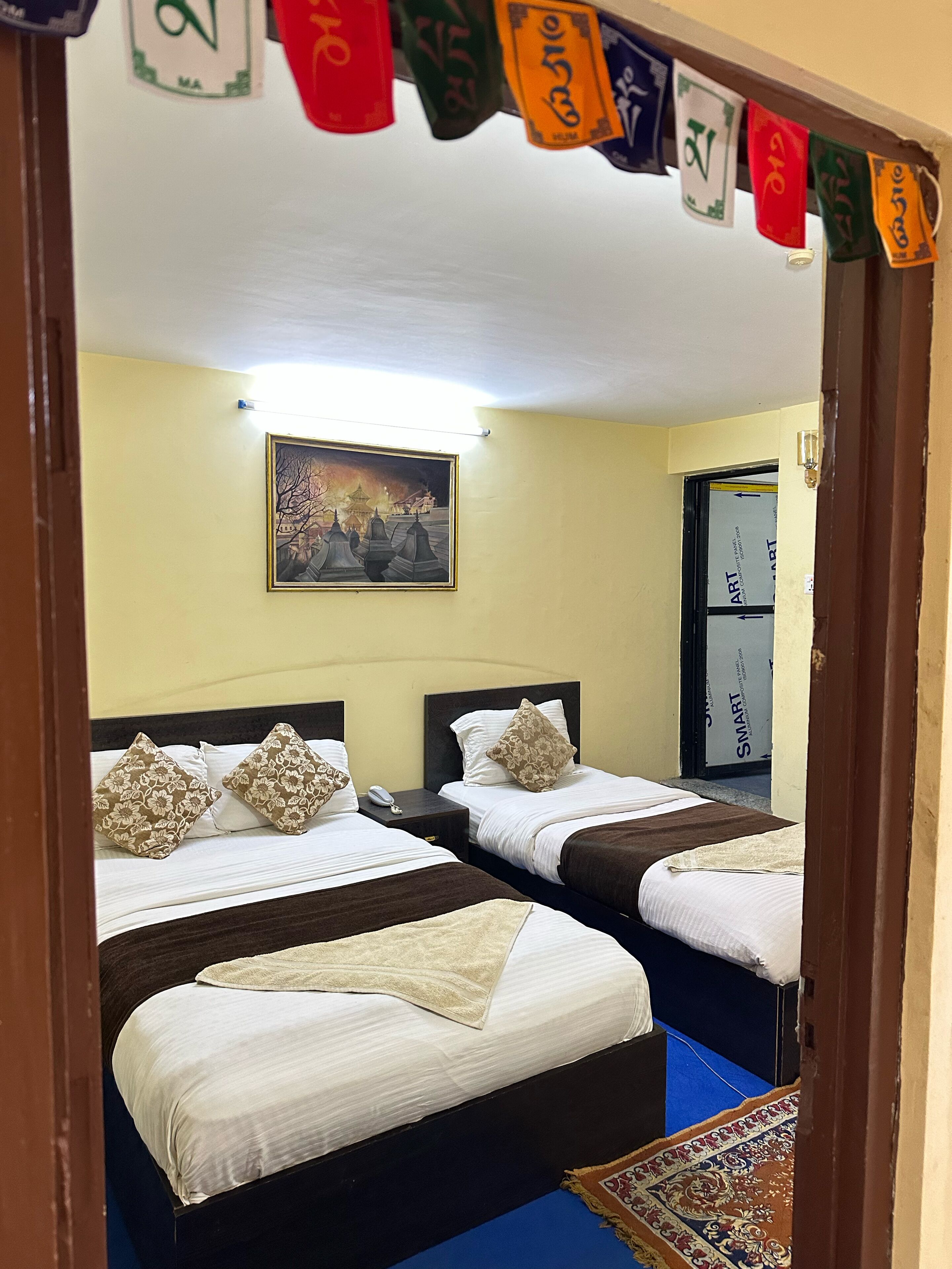 Phòng dành cho gia đình, 2 phòng ngủ, phù hợp với người mẫn cảm | Bàn, truy cập Internet không dây miễn phí, bộ trải giường 