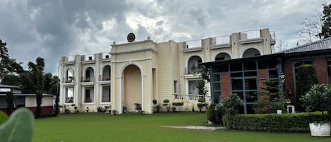 Façade de l’hébergement