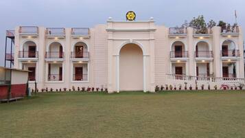 Majoituspaikan julkisivu