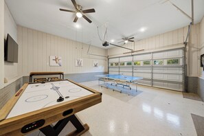 Games room - Boathouse + Game Garage w/Ping Pong & Air Hockey | Lake Views | Ponderosa Pointe (Mooresville)