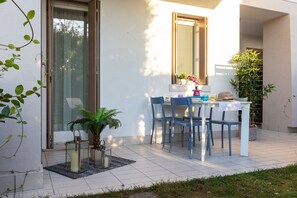 Apartment, 1 Bedroom | Outdoor dining - Tastefully Furnished Flat With Solarium (San Michele al Tagliamento)
