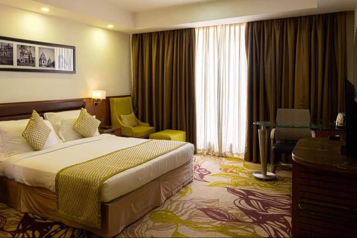 1 habitación, ropa de cama de alta calidad y escritorio