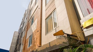 Fassade der Unterkunft