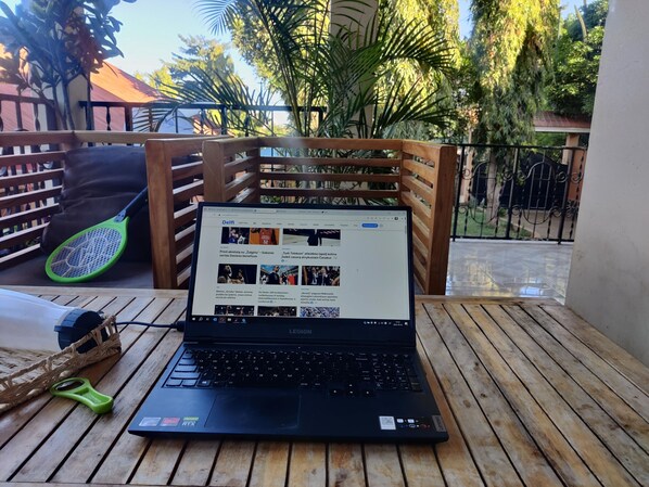 Enceinte de l’hébergement