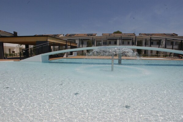 Apartment, 2 Bedrooms, Balcony | Pool | Outdoor pool - Modern Apartment in a Residence With Pool (San Michele al Tagliamento)