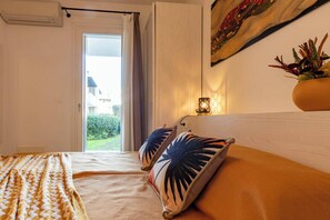 Huoneisto, 1 makuuhuone, patio, näköala uima-altaalle | 2 makuuhuonetta