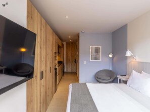 1 室のベッドルーム、アイロン / アイロン台、WiFi、ベッドシーツ